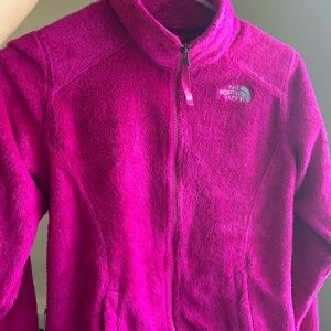 Pink north face jacket